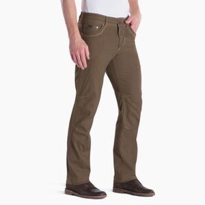 Kuhl Mens Kanvas Jean size 34/32 dark Khaki